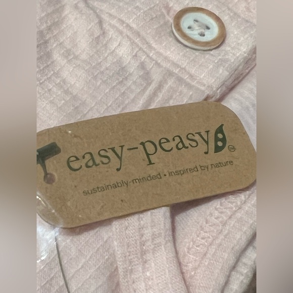 Easy-Peasy Baby Girls 2 Piece Outfit With Short Sleeve Top & Shorts Size 3 Month - Picture 10 of 12